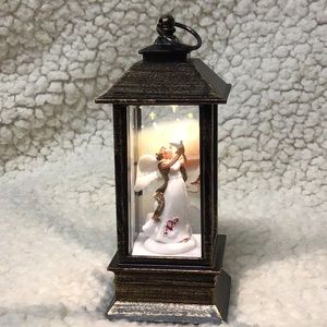 CHRISTMAS LANTERN GLOWING ANGEL LED